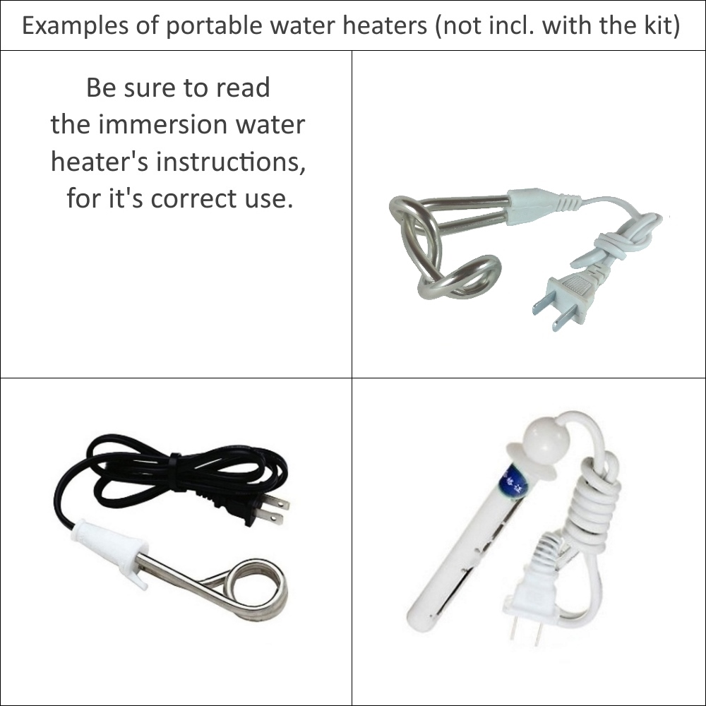 Portable-Immersion water heaters