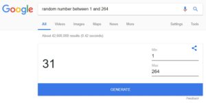  google random number - giveaway 005